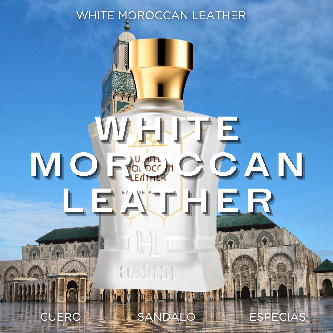 White Moroccan Leather